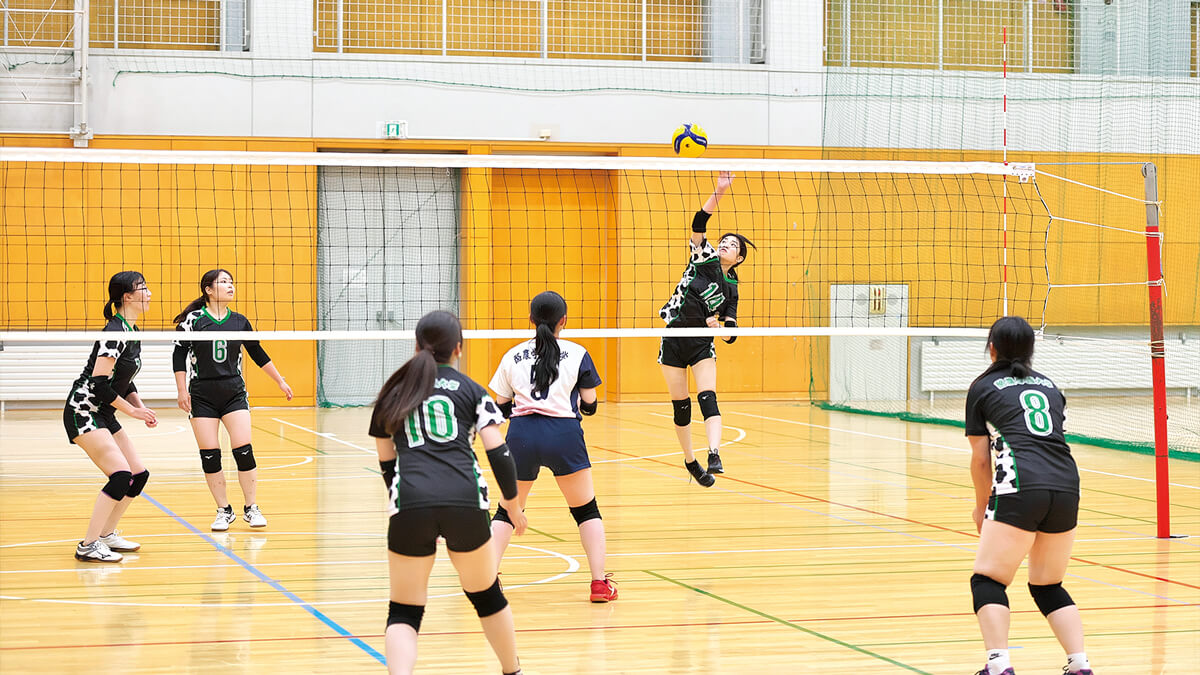 女子バレーボール部
